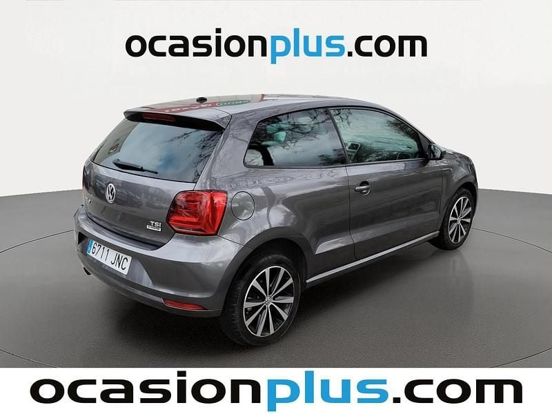 Usado VW Polo Sportline 90 CV (66 kW) 2016 Gris Utilitario
