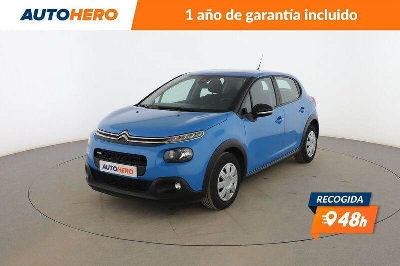 Azul Usado 2017 Citroën C3 Feel Utilitario | 8199 € (Precio justo) - Imagen 1/3