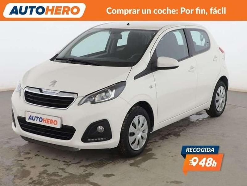Usado Peugeot 108 Active 72 CV (52 kW) 2019 Blanco Utilitario