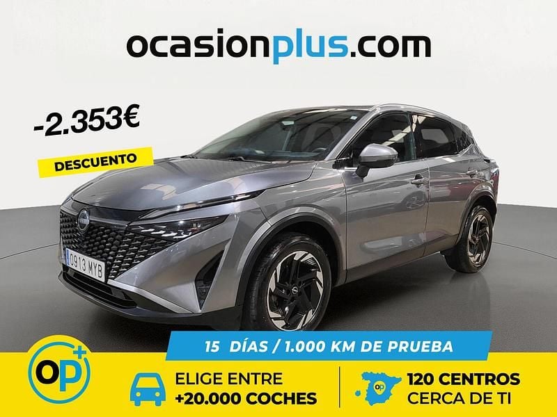 Gris Usado 2025 Nissan Qashqai N-Connecta SUV | 25.890 € (Precio justo) - Imagen 1/4