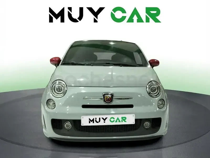 Usado Abarth 500C 140 CV (102 kW) 2016 Gris / plata Descapotable