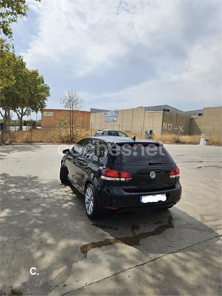 Usado VW Golf VI Advance 140 CV (102 kW) 2010 Negro Utilitario