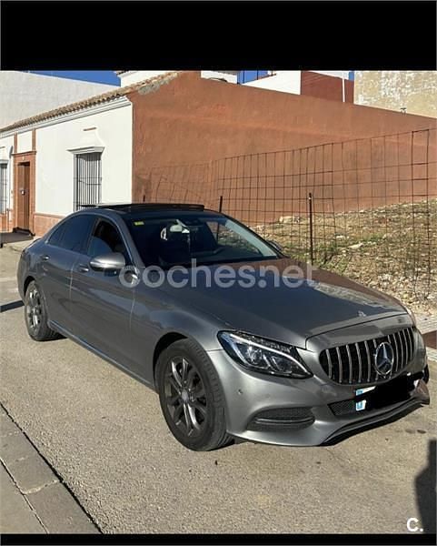 Usado Mercedes C220 Avantgarde 170 CV (125 kW) 2014 Gris / plata Berlina