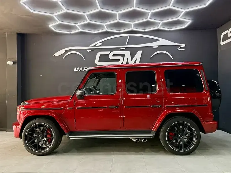 Usado Mercedes G63 AMG AMG 585 CV (430 kW) 2022 Rojo SUV