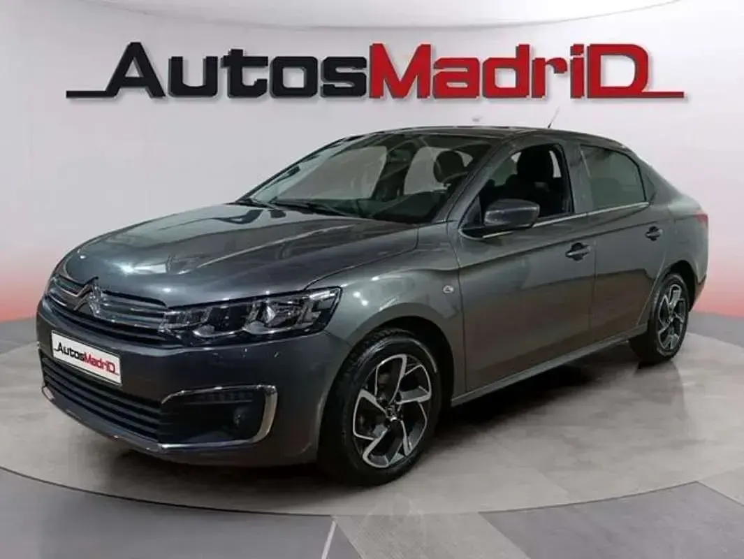 Usado Citroën C-Elysee I PureTech 82 CV (60 kW) 2019 Gris / plata Berlina