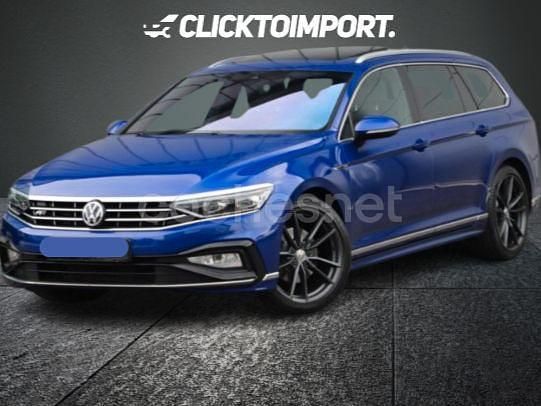 Usado VW Passat R-line 150 CV (110 kW) 2020 Azul Familiar