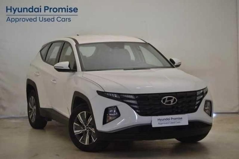 Usado Hyundai Tucson 150 CV (110 kW) 2021 Blanco SUV