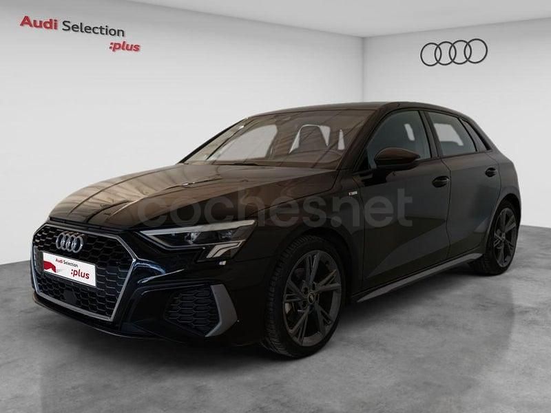Usado Audi A3 S-Line 150 CV (110 kW) 2024 Negro Berlina