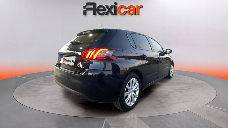 Usado Peugeot 308 Style 131 CV (96 kW) 2020 Azul Utilitario