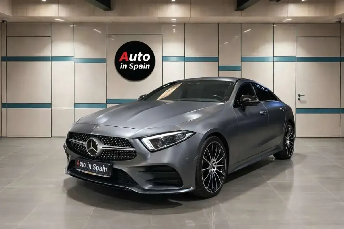 Usado Mercedes CLS400 340 CV (250 kW) 2019 Gris Coupe
