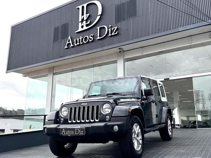Usado Jeep Wrangler Unlimited 284 CV (208 kW) 2018 Gris / plata SUV
