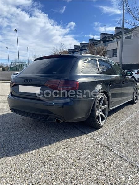 Usado Audi A4 S-Line 240 CV (176 kW) 2008 Negro Familiar