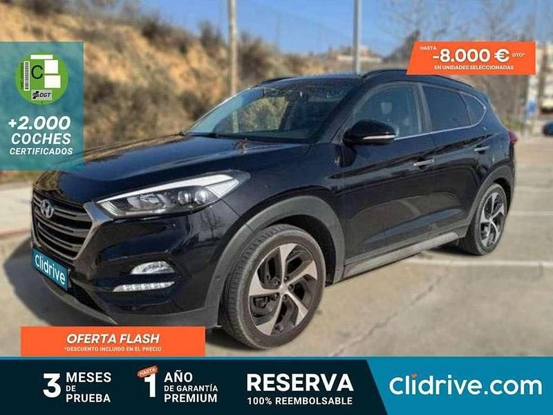 Usado Hyundai Tucson Style 184 CV (135 kW) 2017 Negro SUV