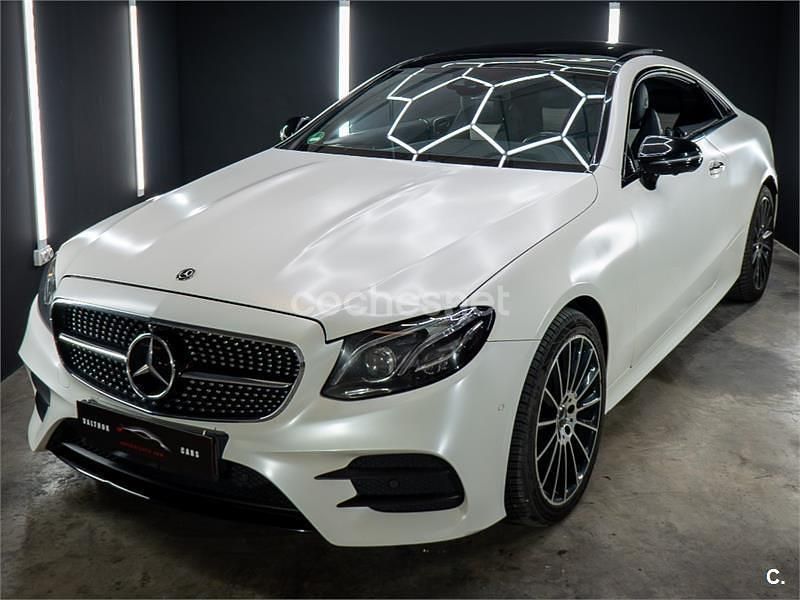 Blanco Usado 2018 Mercedes E400 Coupe | 30.500 € (Precio justo) - Imagen 1/4