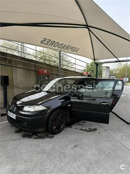 Usado Renault Mégane GT Line GT 150 CV (110 kW) 2007 Negro Berlina