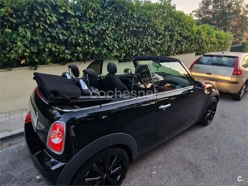 Usado Mini Cooper Cabriolet 122 CV (89 kW) 2013 Negro Descapotable