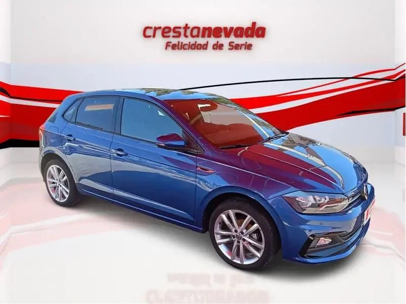Usado VW Polo Sportline 95 CV (69 kW) 2021 Azul Utilitario