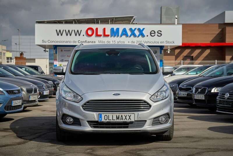 Gris Usado 2017 Ford S-MAX Titanium Monovolumen | 17.298 € (Buen precio) - Imagen 1/4