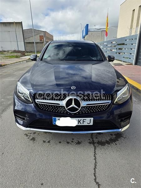 Azul Usado 2017 Mercedes GLC350 Coupe | 32.990 € (Precio justo) - Imagen 1/4