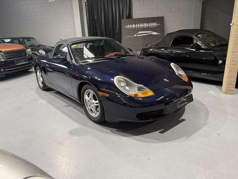 Usado Porsche Boxster Sport 204 CV (150 kW) 1998 Azul Descapotable