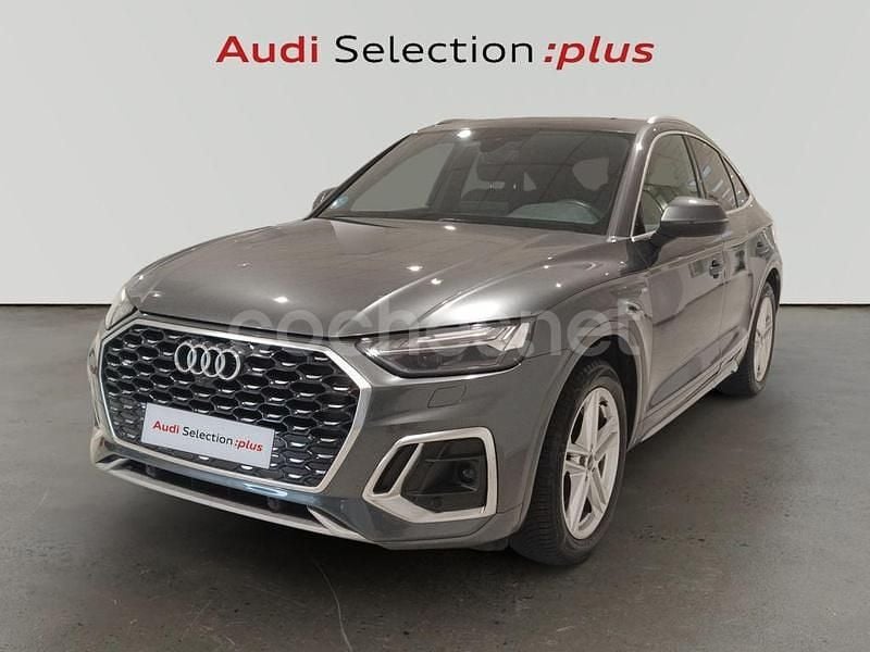 Gris / plata Usado 2021 Audi Q5 Sportback S-Line SUV | 37.900 € (Caro) - Imagen 1/4