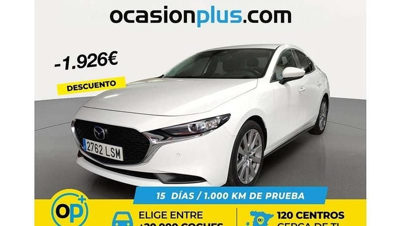 Usado Mazda 3 122 CV (89 kW) 2021 Blanco Berlina