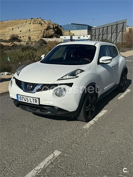 Blanco Usado 2014 Nissan Juke Tekna SUV | 8490 € (Buen precio) - Imagen 1/4