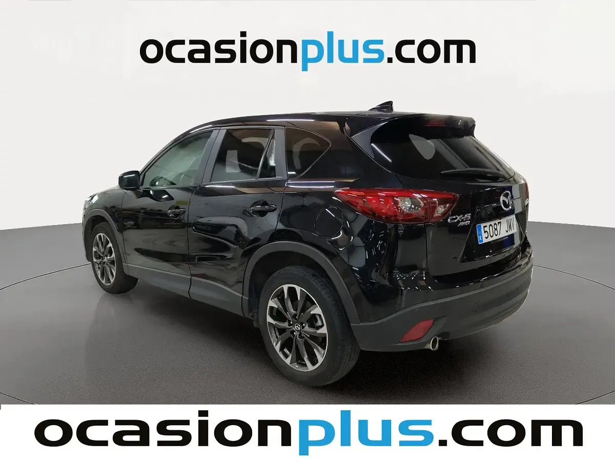 Usado Mazda CX-5 Luxury 150 CV (110 kW) 2016 Negro SUV