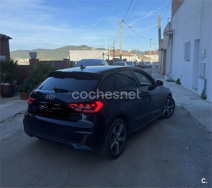 Usado Audi A1 Sportback S-Line 116 CV (85 kW) 2019 Negro Utilitario
