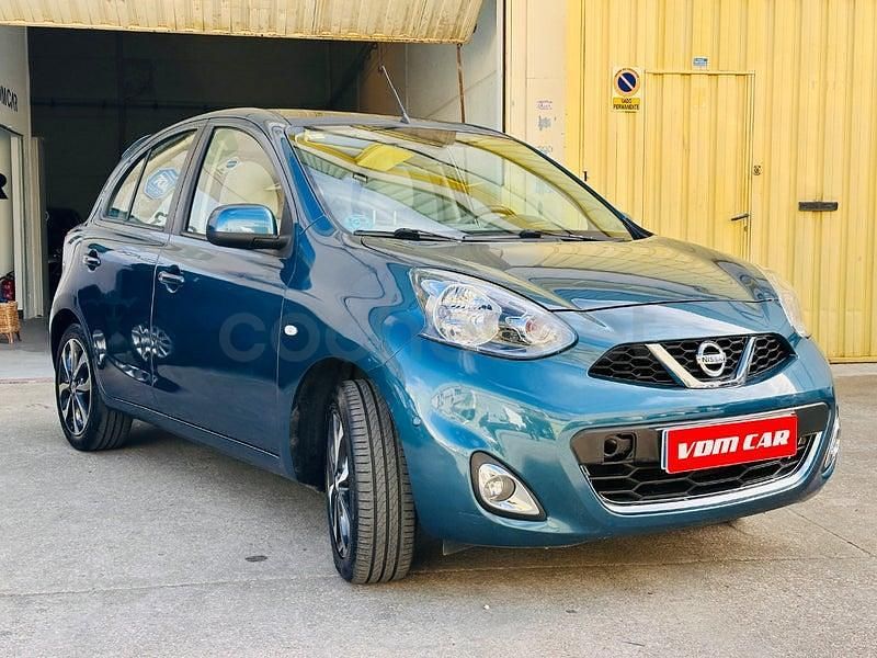 Usado Nissan Micra N-TEC 80 CV (58 kW) 2017 Azul Utilitario