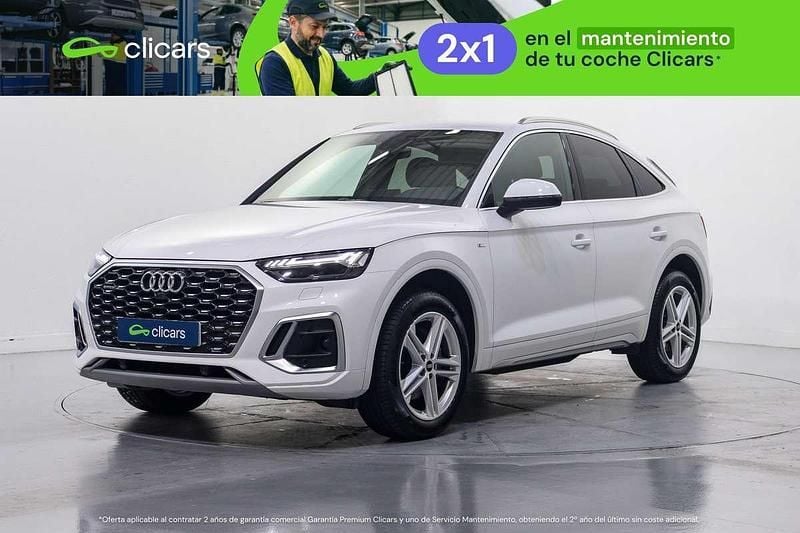 Usado Audi Q5 Sportback S-Line 204 CV (150 kW) 2022 Negro SUV