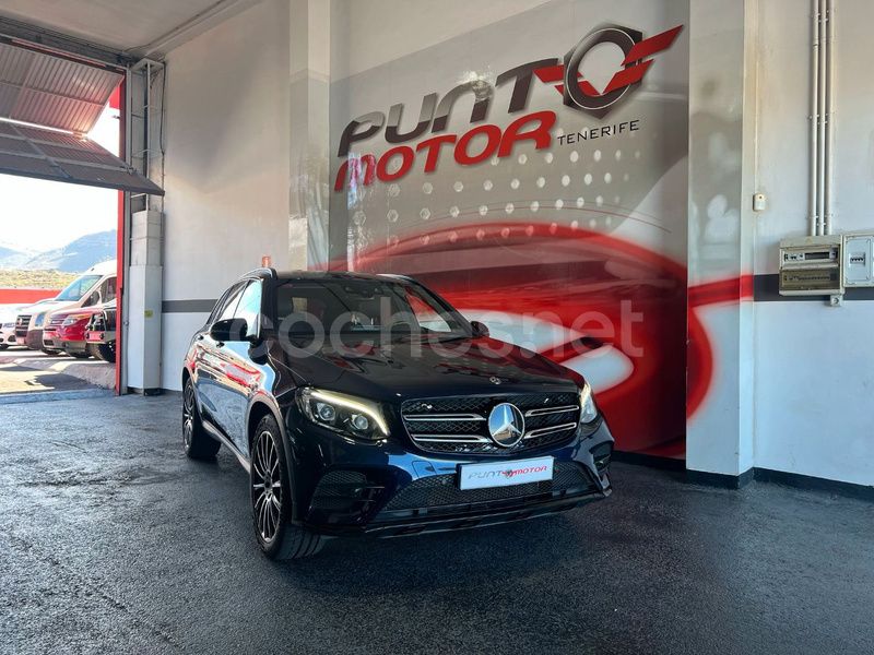 Azul Usado 2019 Mercedes GLC250 SUV | 37.990 € (Precio justo) - Imagen 1/4