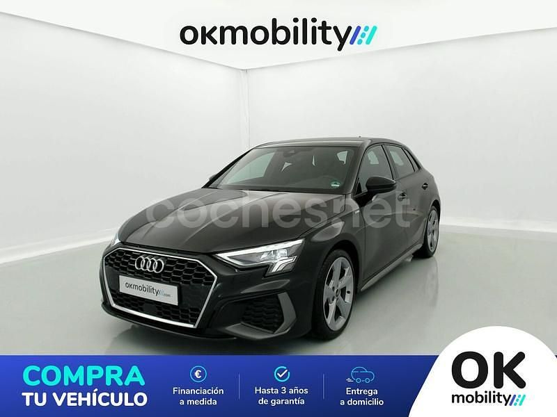 Negro Usado 2024 Audi A3 Sportback e-tron S-Line Berlina | 29.900 € (Buen precio) - Imagen 1/4