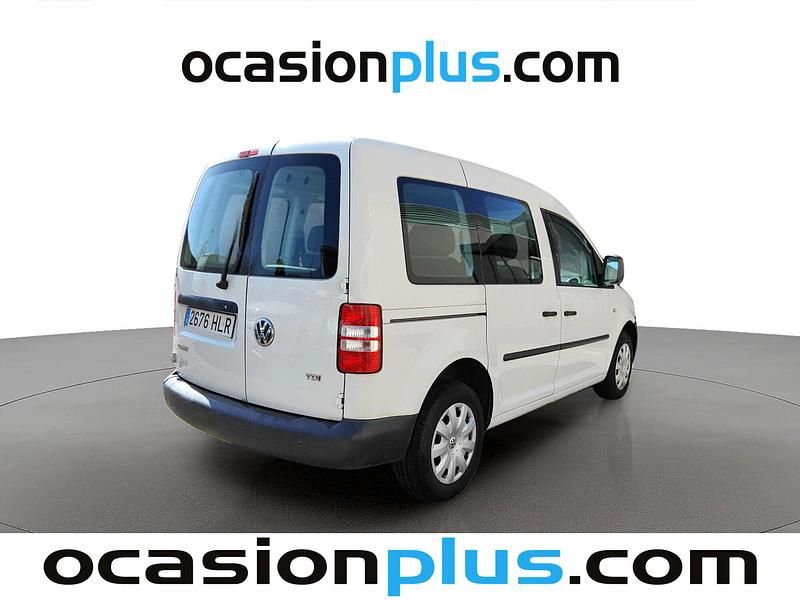 Usado VW Caddy 102 CV (75 kW) 2012 Blanco Monovolumen