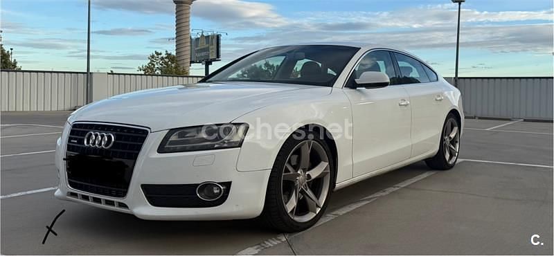 Blanco Usado 2010 Audi A5 Sportback Berlina | 10.900 € (Buen precio) - Imagen 1/4
