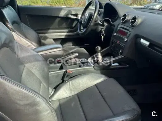 Usado Audi A3 S-Line 105 CV (77 kW) 2008 Blanco Utilitario