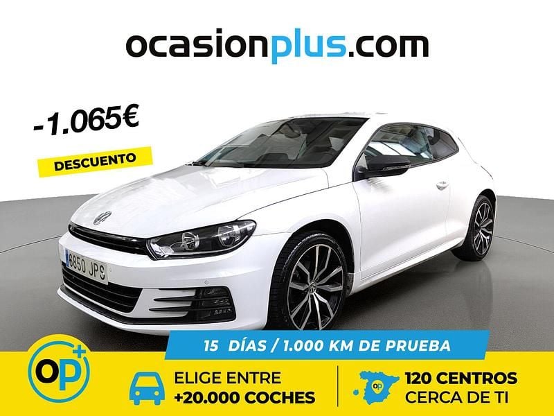 Blanco Usado 2016 VW Scirocco R-line Coupe | 14.390 € (Precio justo) - Imagen 1/4