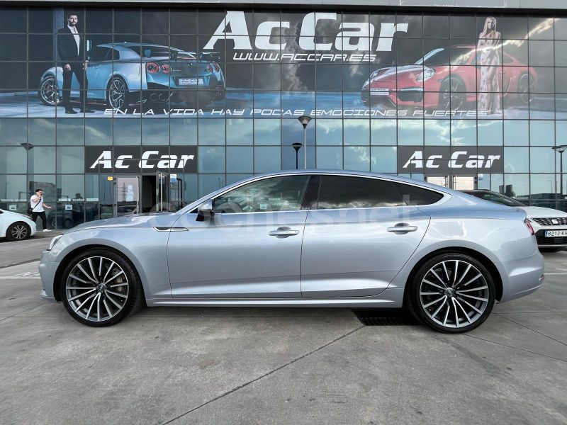 Gris / plata Usado 2018 Audi A5 Sportback Berlina | 22.800 € (Precio justo) - Imagen 1/4