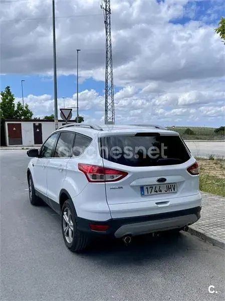 Brugt Ford Kuga Titanium 120 HK (88 kW) 2015 Hvid SUV