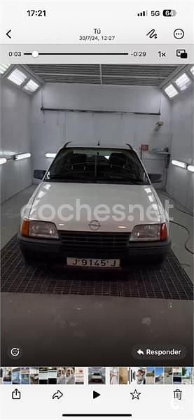 Usado Opel Kadett S 82 CV (60 kW) 1986 Blanco Berlina