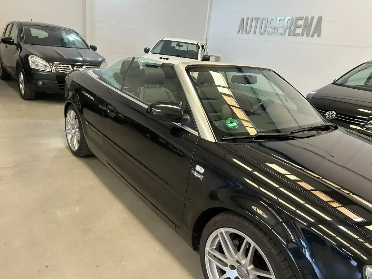 Usado Audi A4 S-Line 140 CV (102 kW) 2008 Negro Descapotable