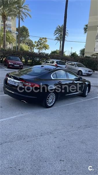 Usado Jaguar XF Luxury 207 CV (152 kW) 2009 Negro Berlina