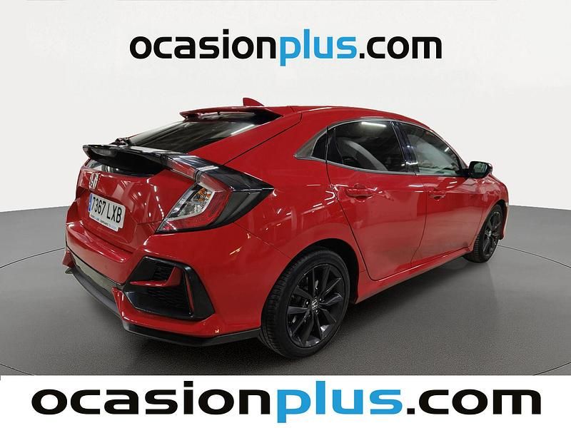 Usado Honda Civic Elegance 126 CV (92 kW) 2022 Rojo