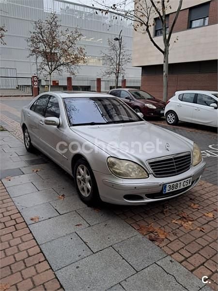 Usado Mercedes S400 250 CV (183 kW) 2004 Gris / plata Berlina