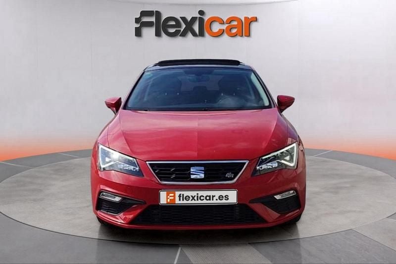 Usado Seat Leon SC FR 184 CV (135 kW) 2017 Rojo Utilitario