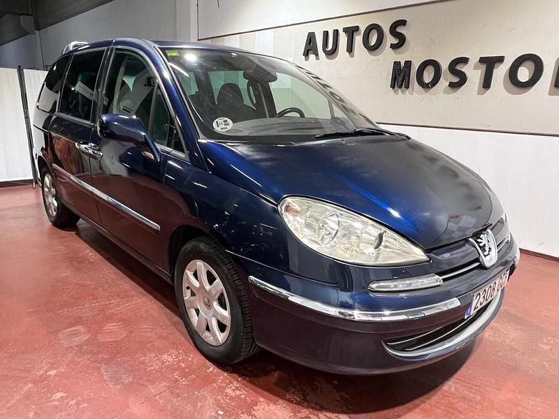 Azul Usado 2008 Peugeot 807 Premium Monovolumen | 4995 € (Precio justo) - Imagen 1/4