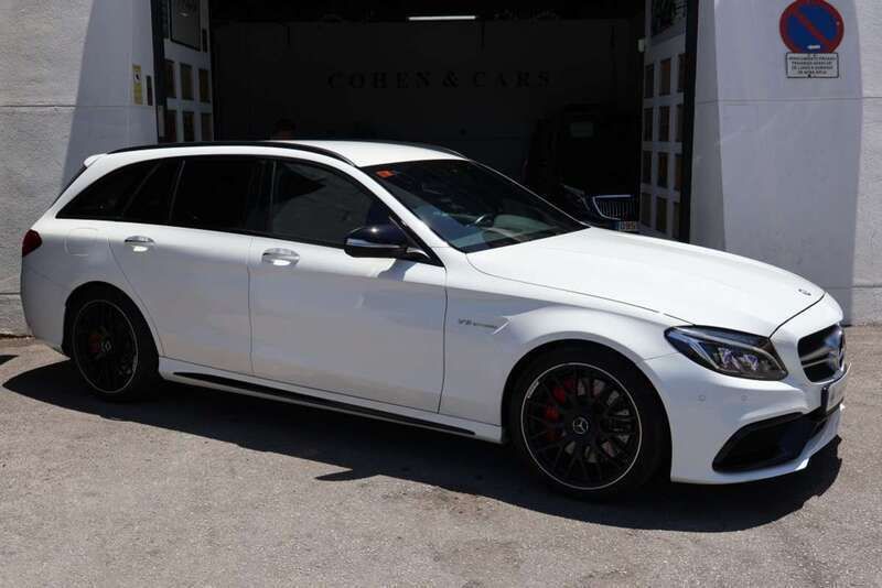 Käytetty Mercedes C63 AMG AMG 476 HP (350 kW) 2015 Valkoinen Farmari