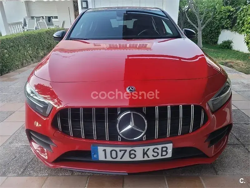 Usado Mercedes A220 190 CV (139 kW) 2018 Rojo Berlina
