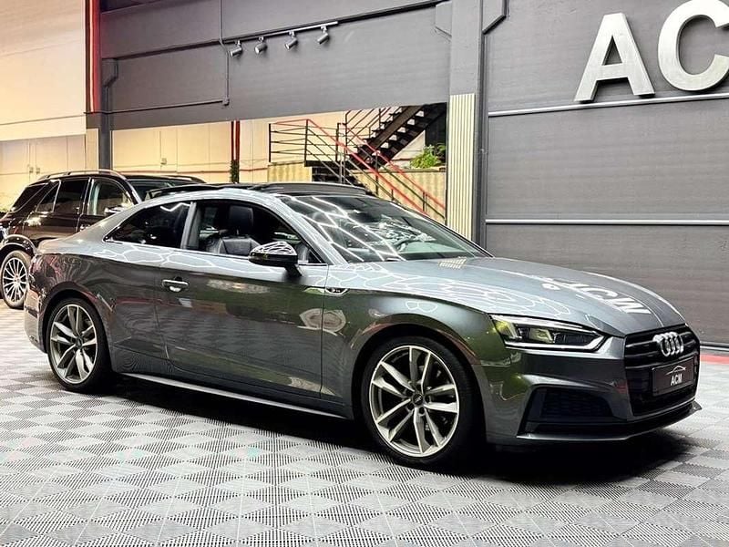 Usado Audi A5 S-Line 190 CV (139 kW) 2019 Gris / plata Coupe