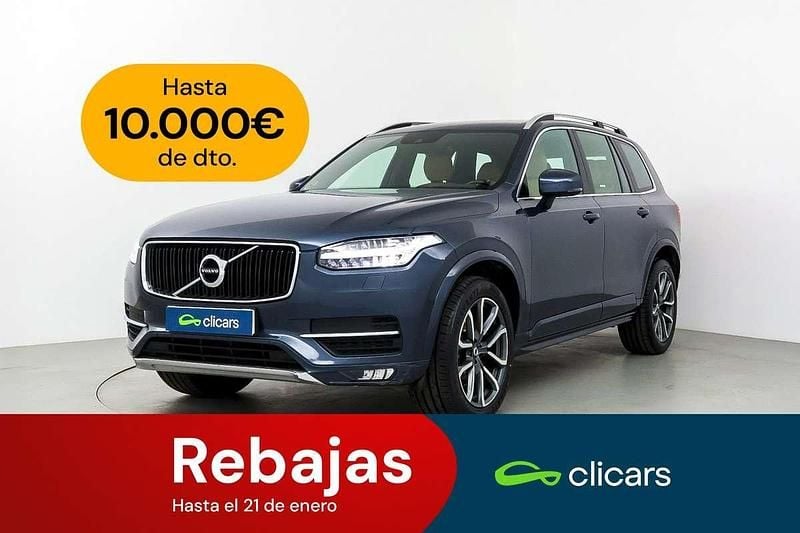 Azul Usado 2018 Volvo XC90 Momentum SUV | 33.290 € (Buen precio) - Imagen 1/4